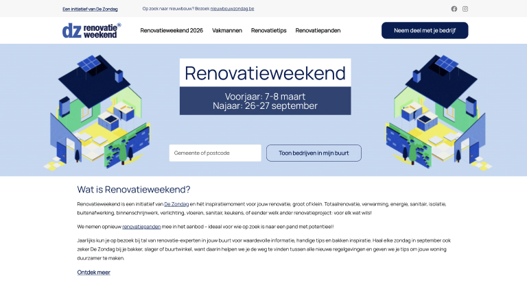 Renovatieweekend